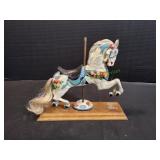 9.5"Shelf Images Carousel Horse