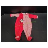 My First Christmas Footed PJs, Sz 6mos