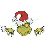 Dr. Seuss The Grinch 3pc Festive Fence Sitter