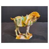 Vtg 5.5" Chinese Tang Dynasty Horse Figurine