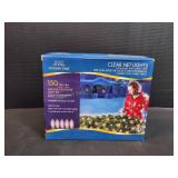Holiday Time Clear Net Lights, 150ct (6ftx4ft)
