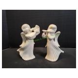 (2) 12" Ceramic Angels