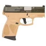 Taurus G2C 9mm Pistol, Moss Green & Coyote Tan