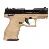 Taurus TX22C 22LR Pistol, FDE