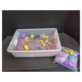 Play Sand in Tote w/ Accessories