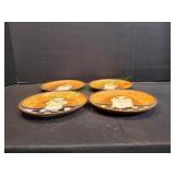(4) Decorative Chef Plates Wall Art