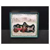 2001 Presidential White House Christmas Ornament