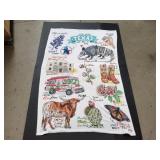 42x60 Texas Throw Blanket