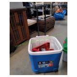Igloo Cooler w/ Tools, No Lid