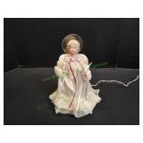 9" Vtg Angel Tree Topper