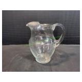 10" Glass Water Pitcher
