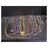 Costume Jewelry Beaded Necklaces