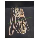 Costume Jewelry Beaded Necklaces