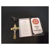 The Crucifix Metal of St. Benedict