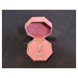 Necklace w/ Cross Pendant