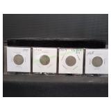 (4) Liberty Head V-Nickels