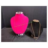(2) Goldtone Necklaces
