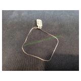 7" Sterling Silver Bracelet