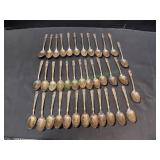 International Silver Presidential Spoons, 37 Total