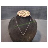Sterling Silver Necklace & "Y" Pendant