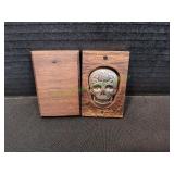 Monarch Sugar Skull 2 Troy Oz, 999 Fine Silver
