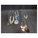 (6) Vintage Costume Necklaces