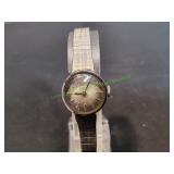 Vintage Ladies Silver Tone Timex Wristwatch