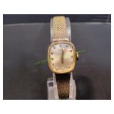 Vintage Ladies Goldtone Timex Wristwatch
