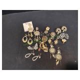 Vtg Clip-On Earrings & More