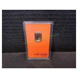 Valcambi Suisse 1 gram Gold Bar