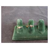 (2) Sterling Silver Rings, Stamped 925