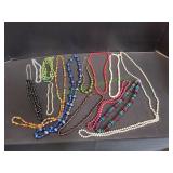 Costume Jewelry Beaded Necklaces