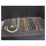 Costume Jewelry Beaded Necklaces