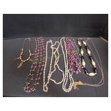 Costume Jewelry Beaded Necklaces