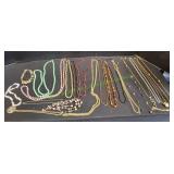 Costume Jewelry Beaded Necklaces