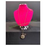 Quartz Locomotive Pocket Watch on Chain