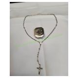 Vintage Youth Rosary in Small Trinket Box