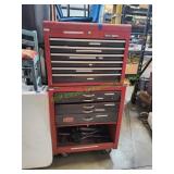 2pc Craftsman Rolling Toolbox Full of Tools