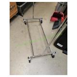 Adjustable Clothes Rack on Wheels