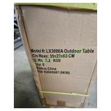 (6) Portable Outdoor Tables in Carrying Case