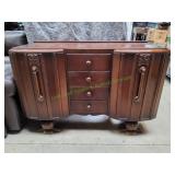 Vtg Wood Sideboard
