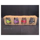 Novelty Stemless Wine Glass Set