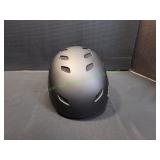 Black Outdoor Ski / Snowboard Helmet, Sz Med