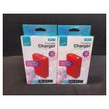 (2) iLive Portable Chargers