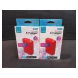 (2) iLive Portable Chargers