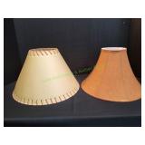 (2) Lamp Shades