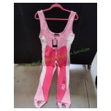 PLT Ski One-Piece Pink Suit, Sz 16
