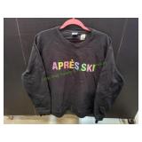 Apres Ski Sweatshirt, Sz Lg