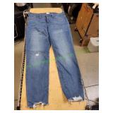 J. Crew 9" High-Rise Toothpick Jeans, Sz 32