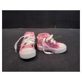 Infant Pink High Top Sneakers, Sz 0c